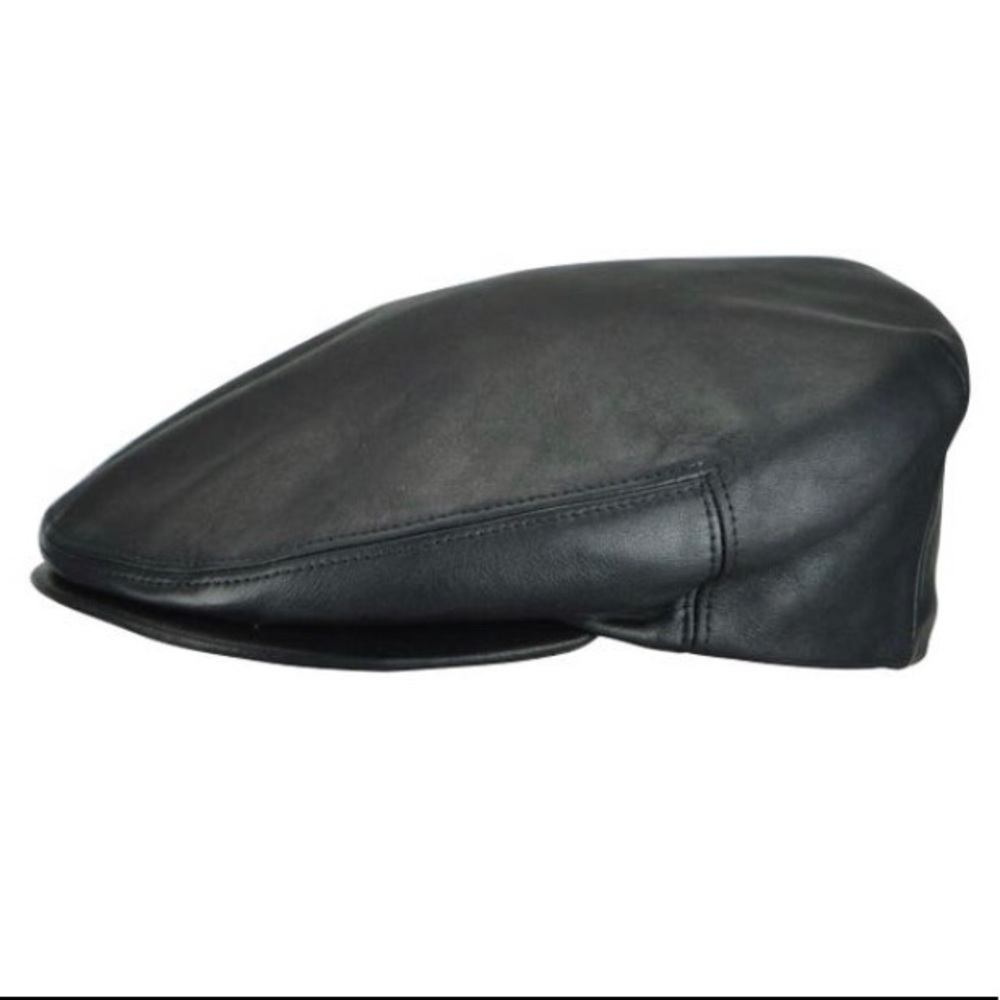 Genuine Italian leather cap *Brand New*